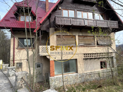 Sinaia, vila interbelica somptuoasa, necesita renovare, oportunitate