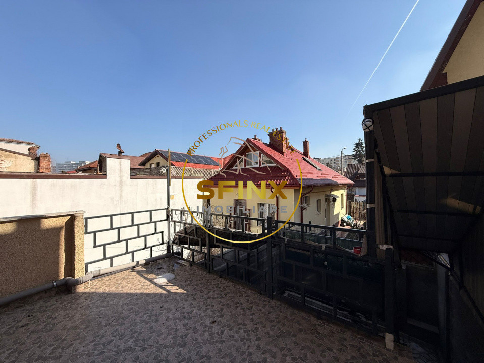 Casa 4 camere/ Piata Alba Iulia / curte/ terasa / centrala