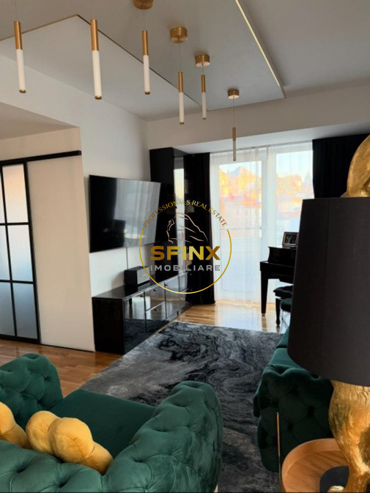 Parcul Carol, inchiriere apartament, bloc boutique, terasa 30mp,2 locuri parcare