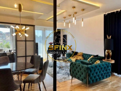 Parcul Carol, inchiriere apartament, bloc boutique, terasa 30mp,2 locuri parcare