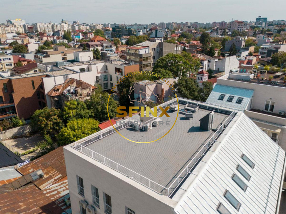 Dacia Eminescu, penthouse mobilat cu terasa 170mp si garaj