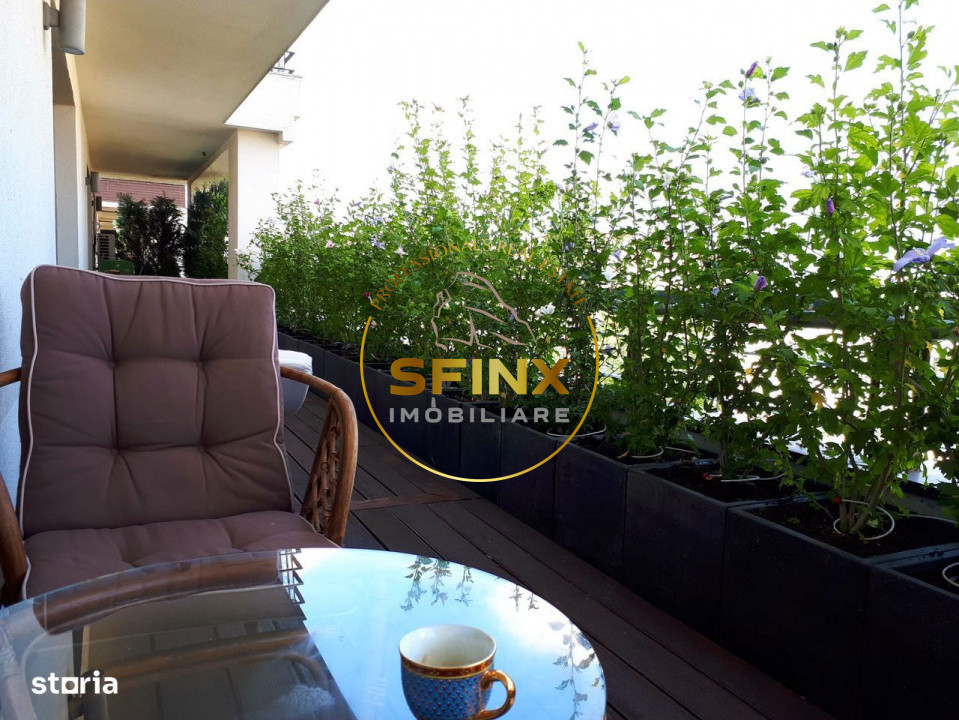 Domenii, penthouse inchiriere 4 camere, 128mp utili, terasa 80mp