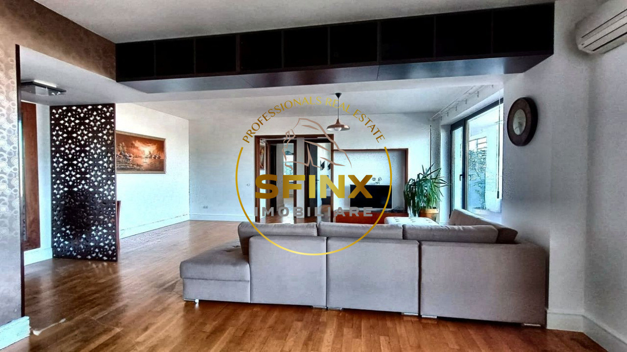 Domenii, penthouse inchiriere 4 camere, 128mp utili, terasa 80mp