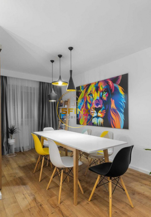 Opera Romana, apartament 3 camere mobilat modern, prima inchiriere