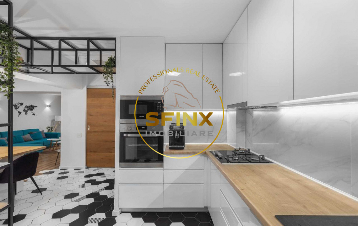 Opera Romana, apartament 3 camere mobilat modern, prima inchiriere