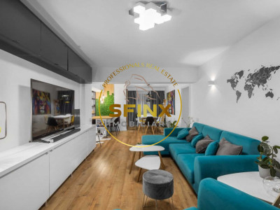 Opera Romana, apartament 3 camere mobilat modern, prima inchiriere