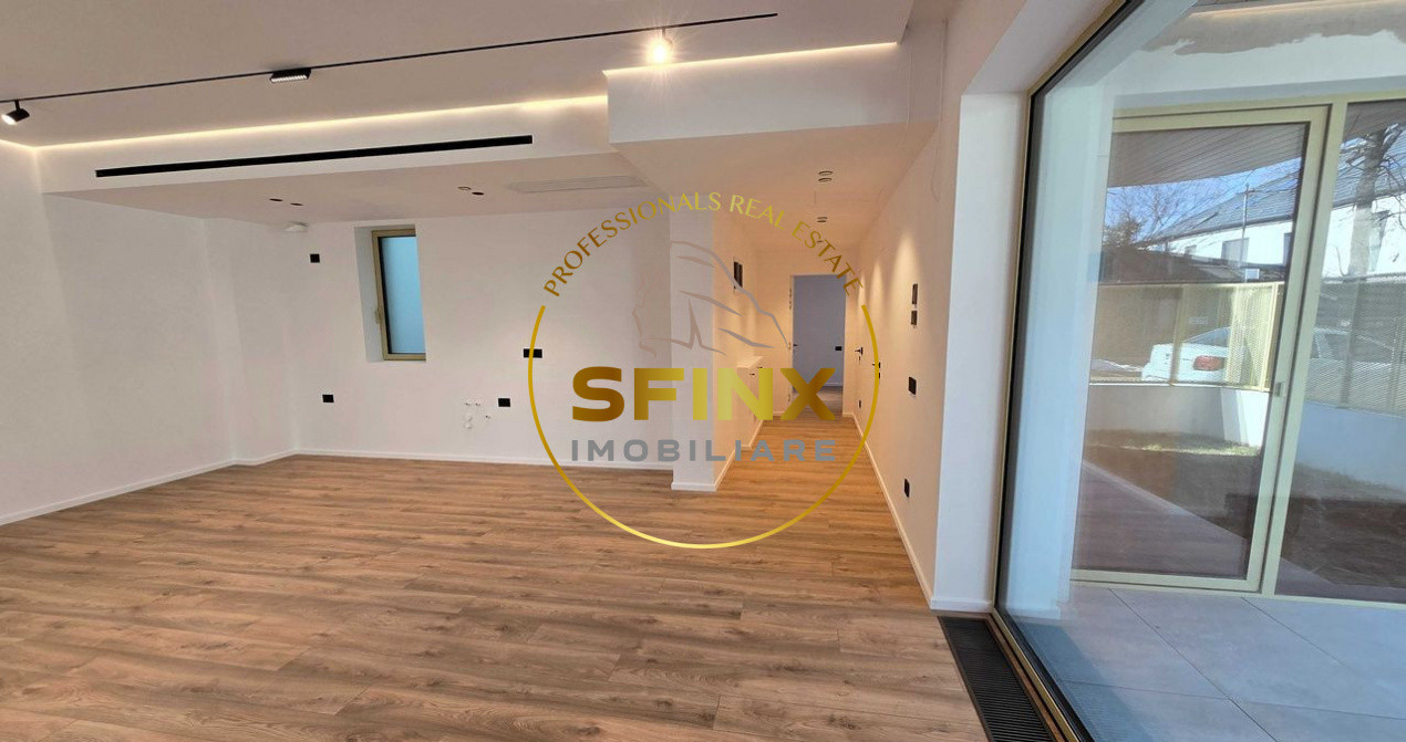 Domenii, inchiriere apartament 3 camere parter, bloc boutique, prima inchiriere