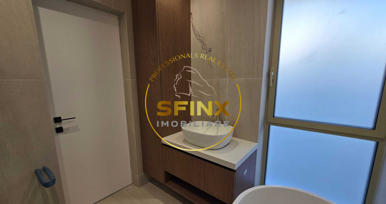 Domenii, inchiriere apartament 3 camere parter, bloc boutique, prima inchiriere