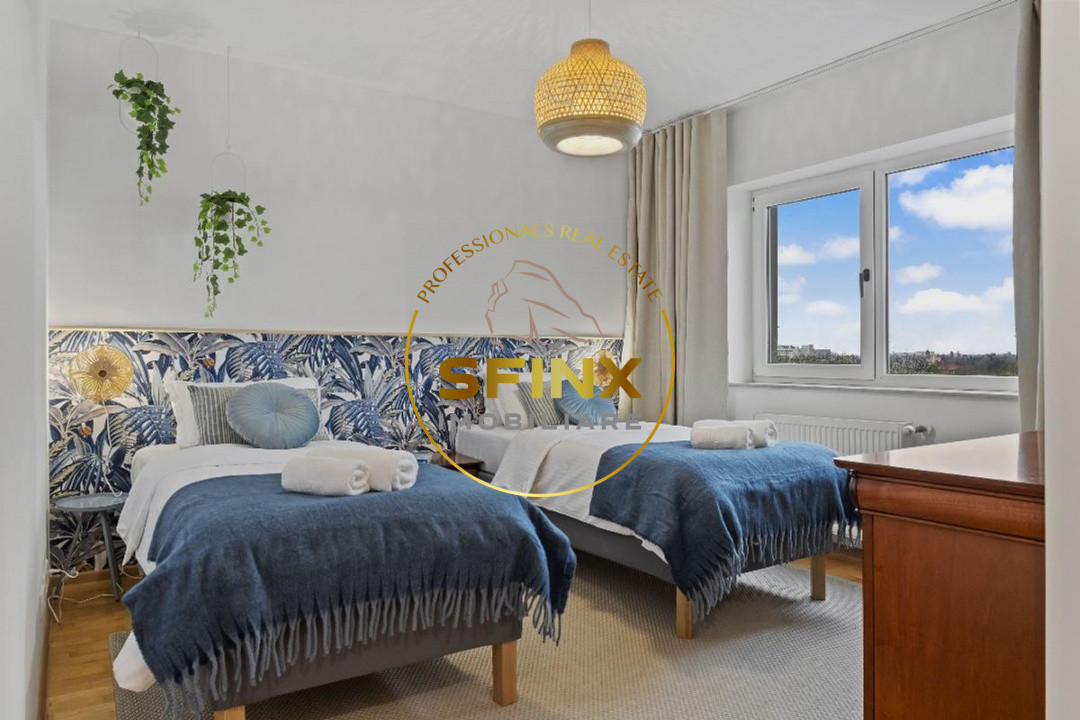 Tei, apartament 3 camere cu terasa, vedere superba catre lac, parcare