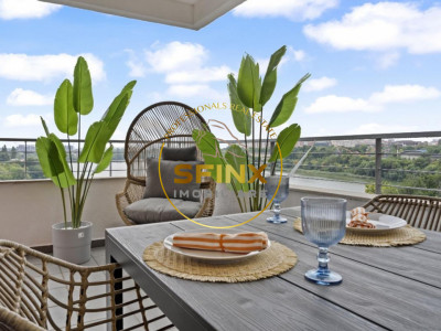 Tei, apartament 3 camere cu terasa, vedere superba catre lac, parcare