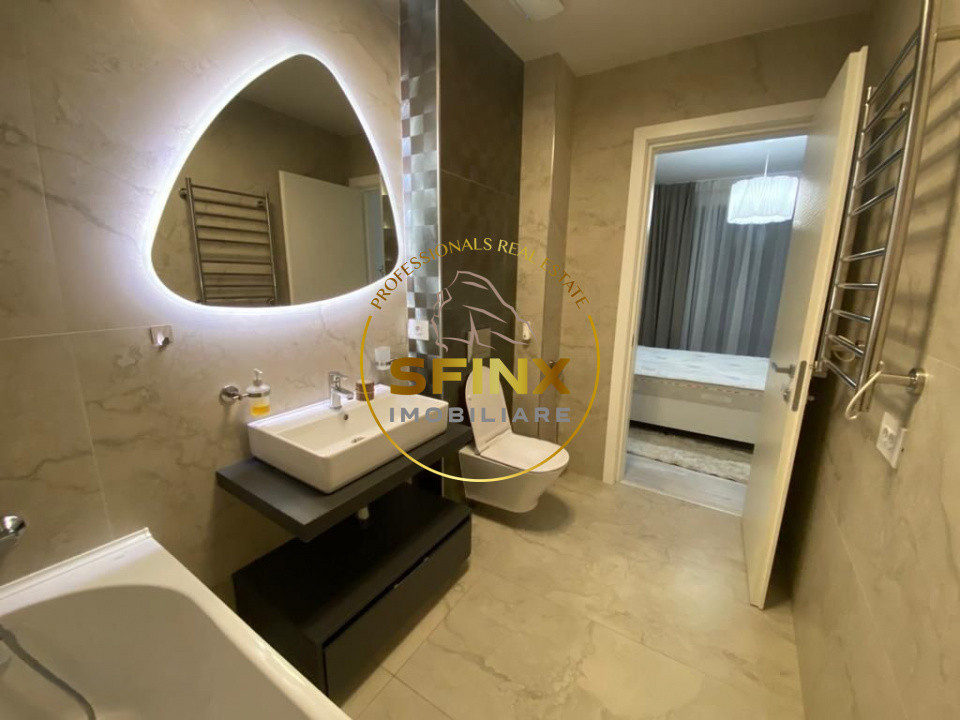 Core Timpuri Noi, 3 camere mobilat, 2 bai, centrala termica proprie