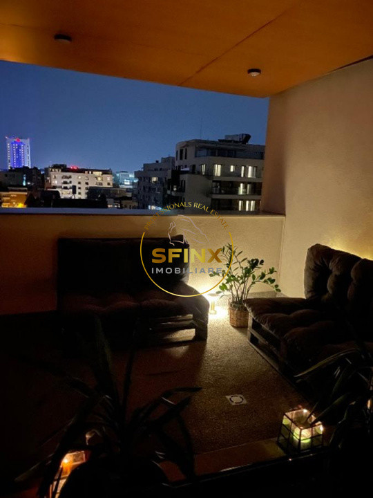 Dacia, Ioanid Park, 3 room apartment for rent, 3 baths, terrace, parking place