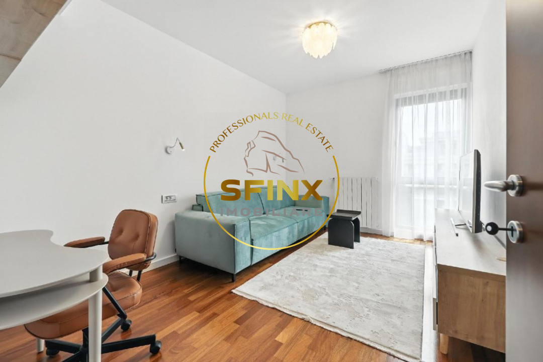 Baneasa Residences, US Embassy, 3 room for rent, 3 baths, 2 parking, storage