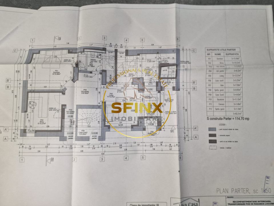 Piata Romana, duplex 5 camere in vila renovata integral, pentru birou