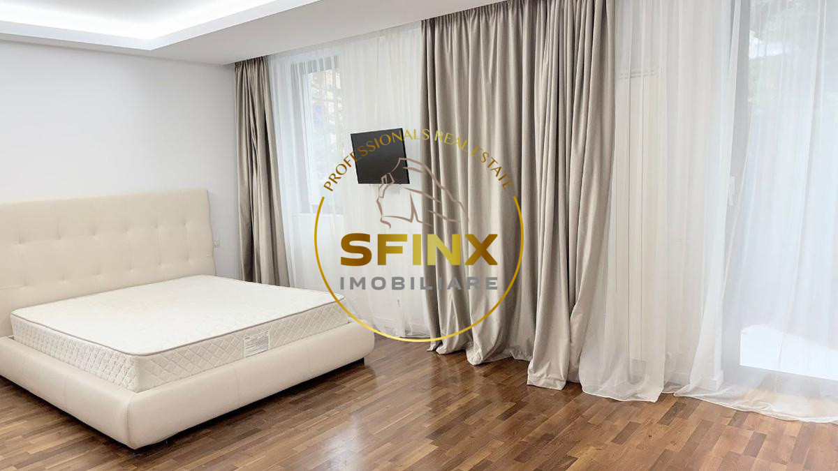 Kiseleff, 3 room ground floor apartment with garden and access to roof pool