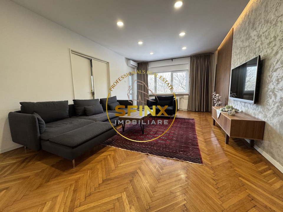 Kiseleff, Delavrancea, 4 room, furnished apartment for rent, view to park