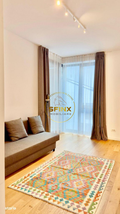 Win Herastrau, 3 camere mobilat modern, spatios si luminos, cu parcare