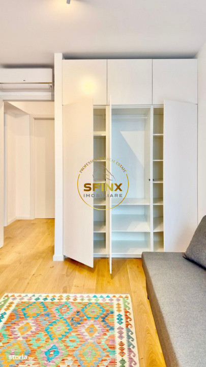 Win Herastrau, 3 camere mobilat modern, spatios si luminos, cu parcare