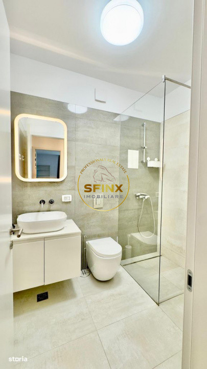 Win Herastrau, 3 camere mobilat modern, spatios si luminos, cu parcare