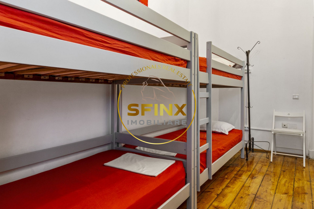 8 camere | Casa individuala de inchiriat | Pretabil Hostel | Cazare muncitori