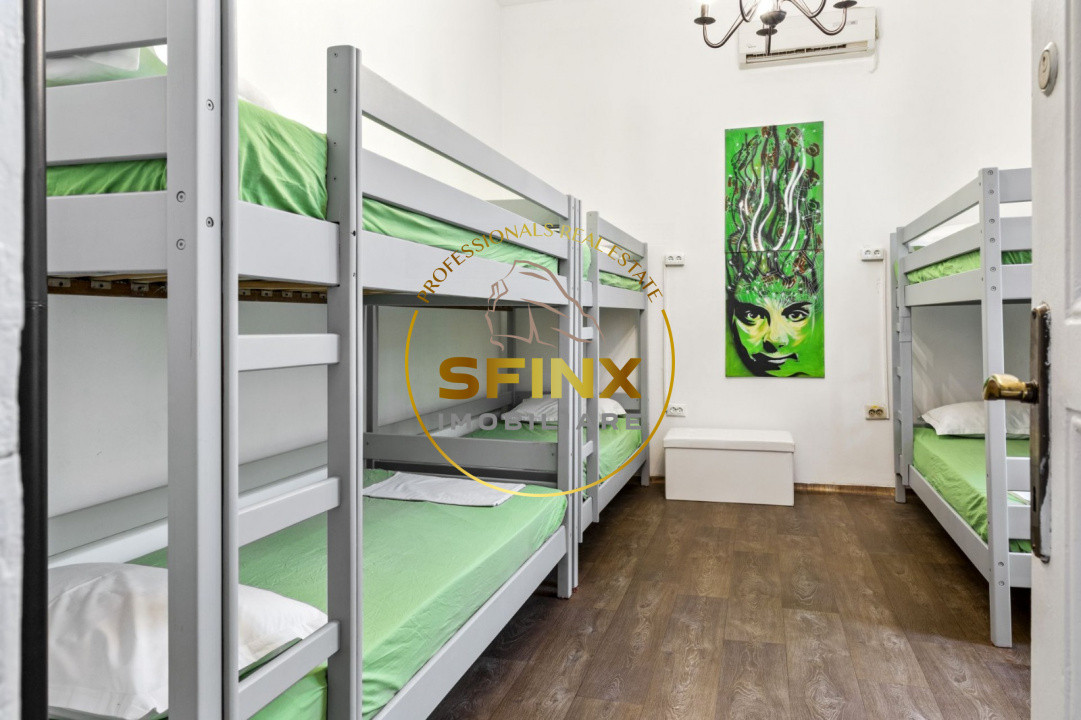 8 camere | Casa individuala de inchiriat | Pretabil Hostel | Cazare muncitori