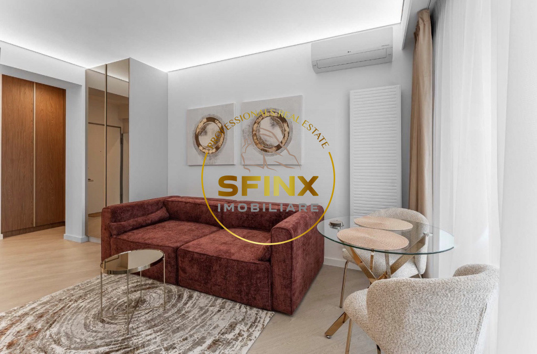 Studio dublu | Cortina North | 41mp | balcon | loc de parcare subteran inclus 