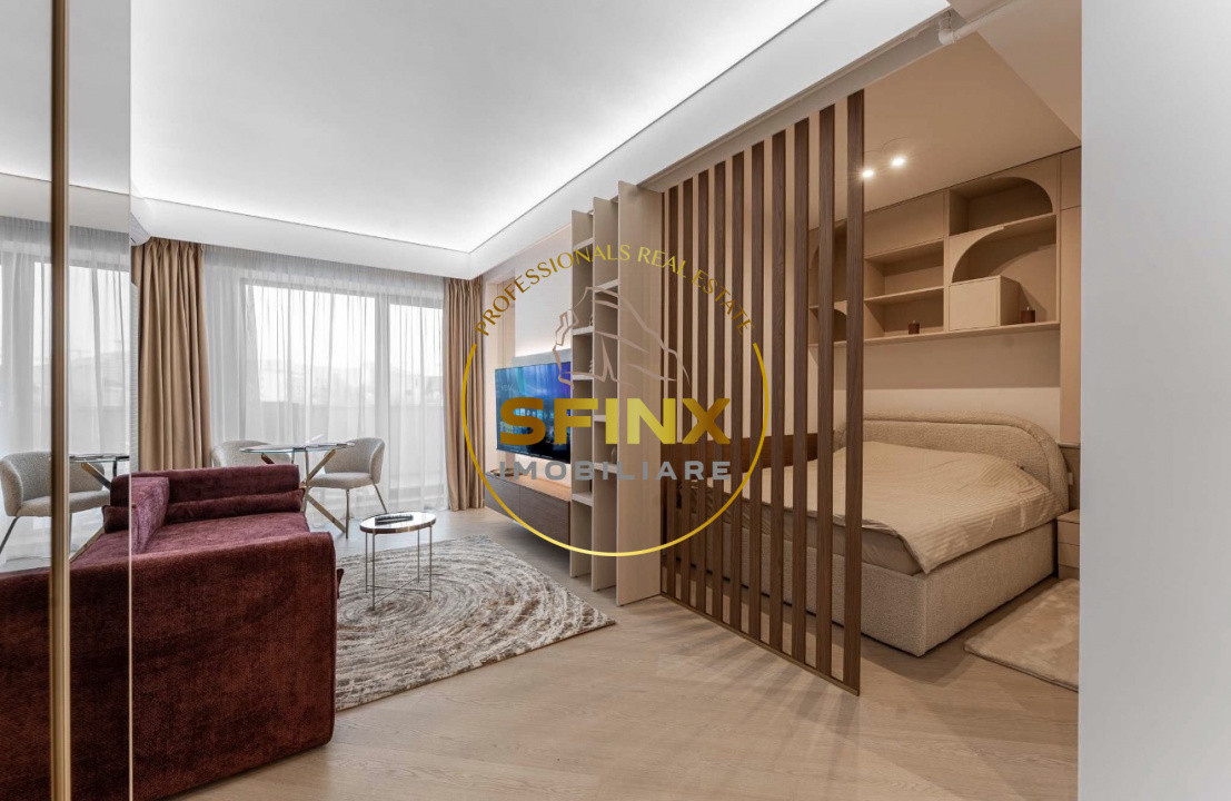 Studio dublu | Cortina North | 41mp | balcon | loc de parcare subteran inclus 