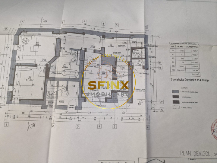 Piata Romana, inchiriere duplex 5 camere in vila renovata, pret friendly