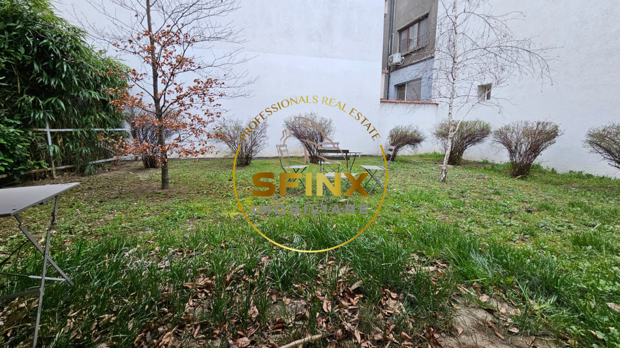 Unirii, pet friendly, ground floor apartment with 150 sqm garden, 3 parking