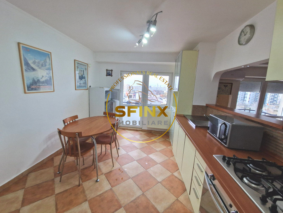 2 camere Piata Alba Iulia/ Burebista/ Decebal/ bloc 92/ decomandat 