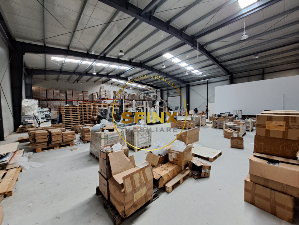 Spatiu industrial clasa A | centura nord-vest | Mogosoaia | 7m inaltime
