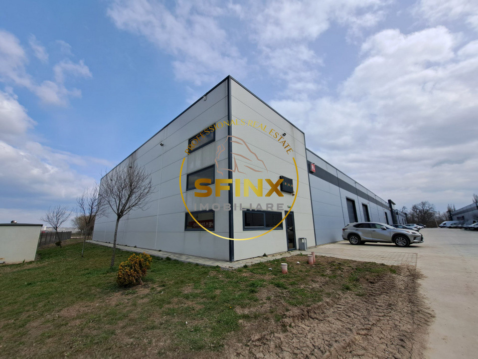 Spatiu industrial clasa A | centura nord-vest | Mogosoaia | 7m inaltime
