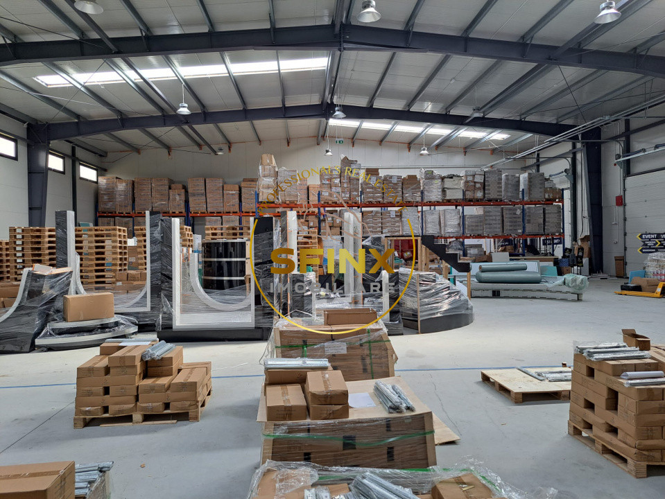 Spatiu industrial clasa A | centura nord-vest | Mogosoaia | 7m inaltime