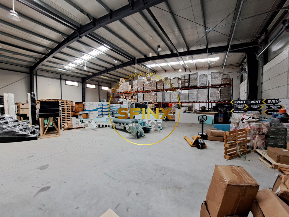 Spatiu industrial clasa A | centura nord-vest | Mogosoaia | 7m inaltime
