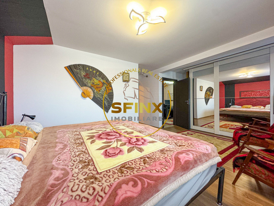 Vilă cochetă cu livadă| Balotesti| curte 562 mp| garaj 4 mașini | mobilată