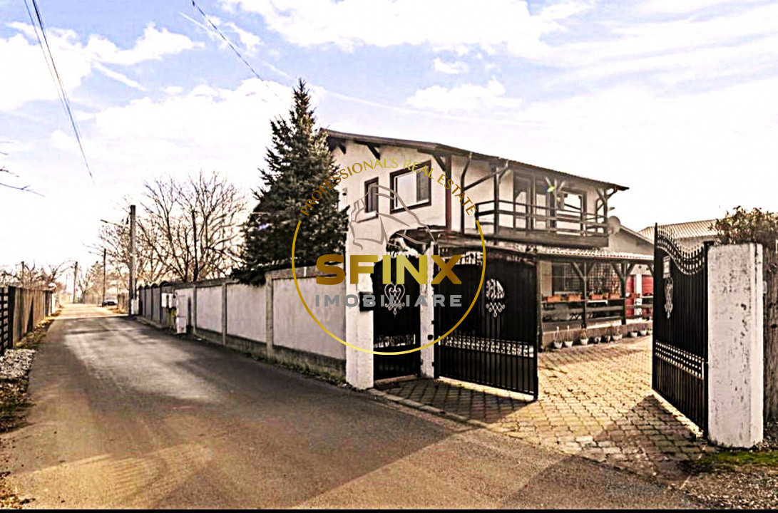 Vilă cochetă cu livadă| Balotesti| curte 562 mp| garaj 4 mașini | mobilată