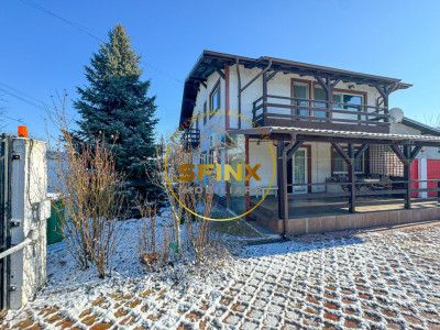 Vilă cochetă cu livadă| Balotesti| curte 562 mp| garaj 4 mașini | mobilată