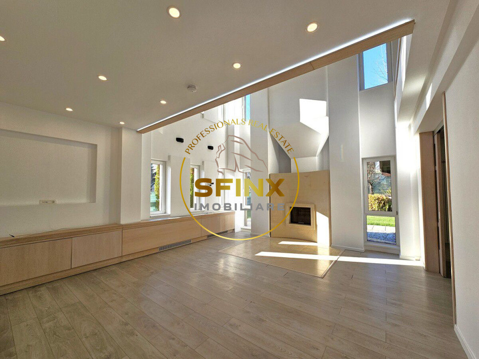 Baneasa Residential Park, 5 bedroom villa with large courtyard, parking, garage