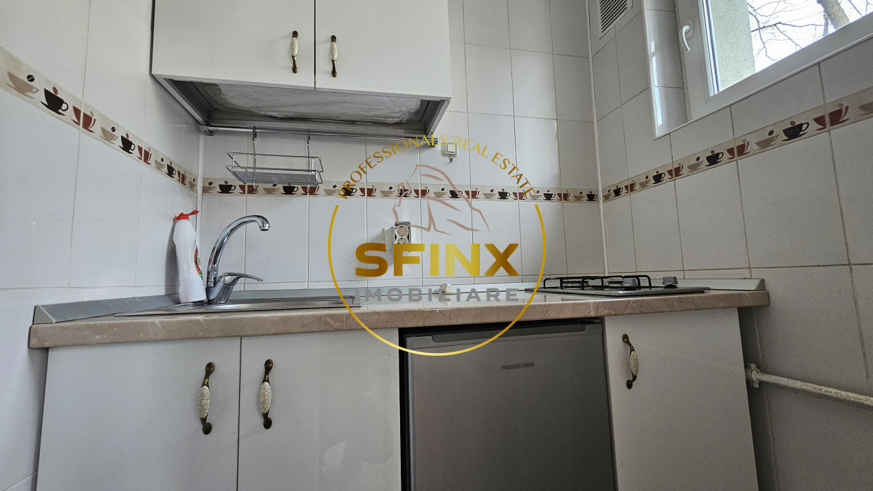 Garsoniera Piata Alba Iulia/ Decebal/ renovata/ intretinere mica