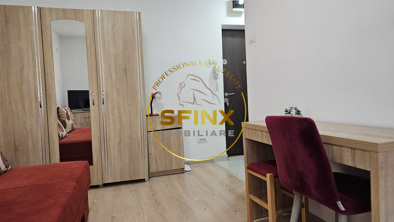 Garsoniera Piata Alba Iulia/ Decebal/ renovata/ intretinere mica