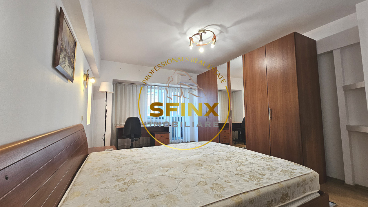 3 camere  Piata Alba Iulia/ Decebal/ bloc 92/ decomandat/ 2 bai/ 2 balcoane