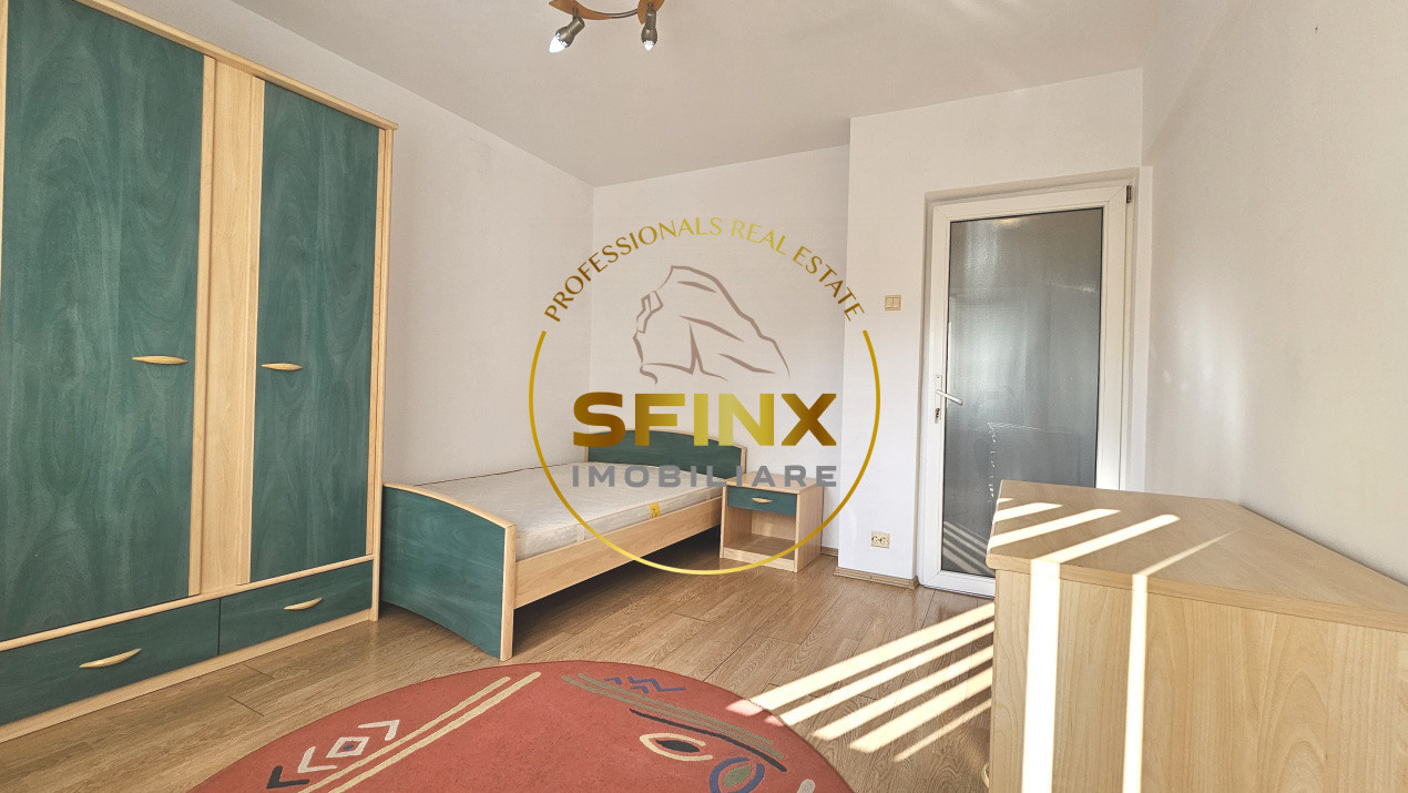 3 camere  Piata Alba Iulia/ Decebal/ bloc 92/ decomandat/ 2 bai/ 2 balcoane