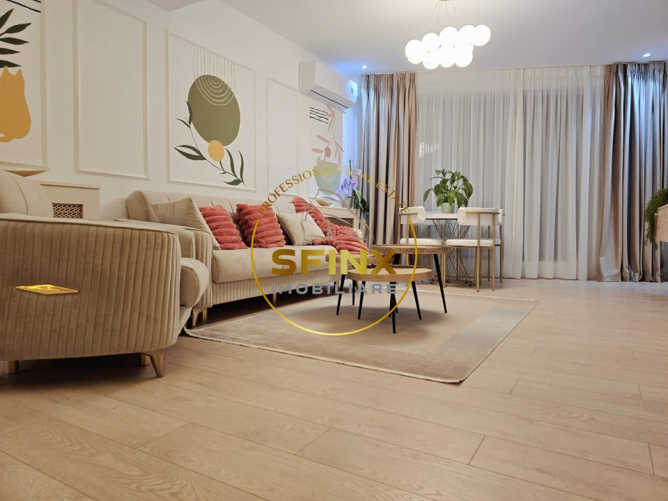 3 camere 2 bai loc parcare Herastrau 