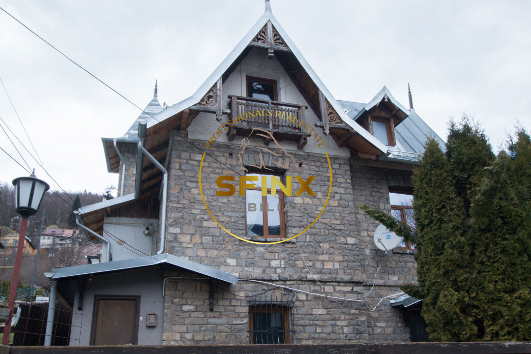 Vila Viorica Kogalniceanu - monument istoric de vanzare central Sinaia