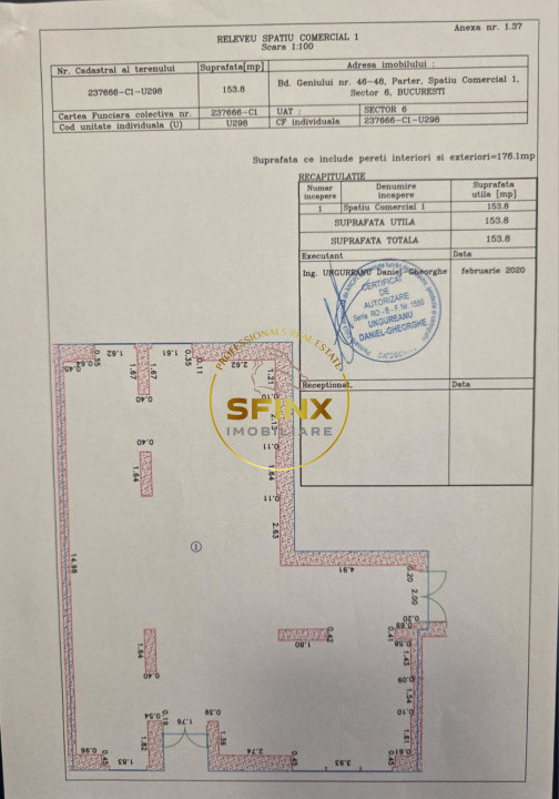 Spatiu Comercial | Cortina Academy | Cotroceni | 154mp | Parter