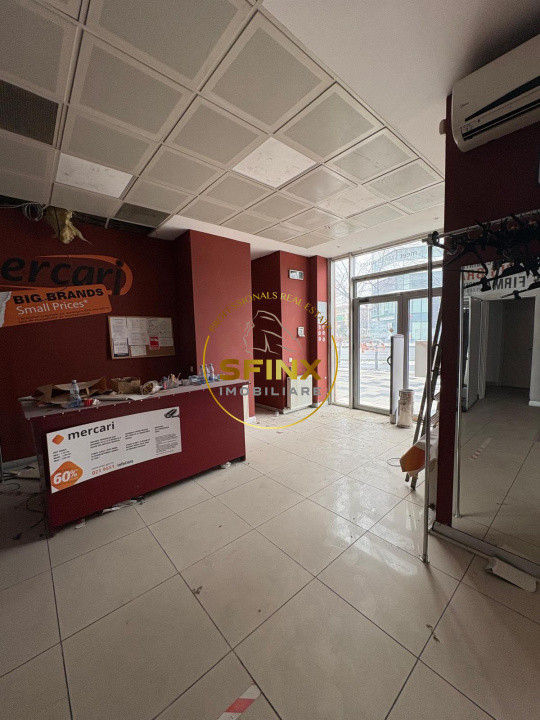Spatiu comercial | Decebal | 90mp | Trafic intens 