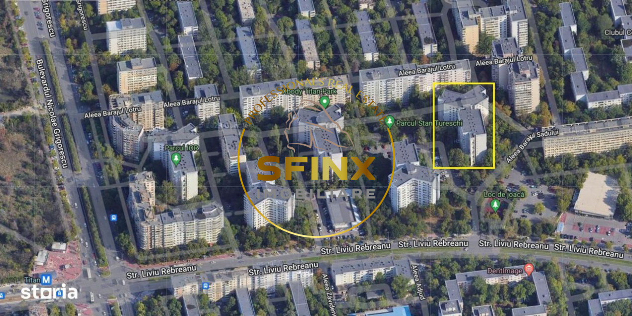 Apartament 2 camere || Titan || metrou aproape || 54mp || balcon