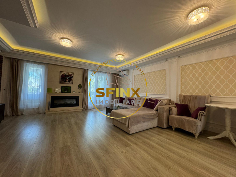 Casa 3 camere Cosmopolis | Terasa, curte, piscina exterioara | World Class