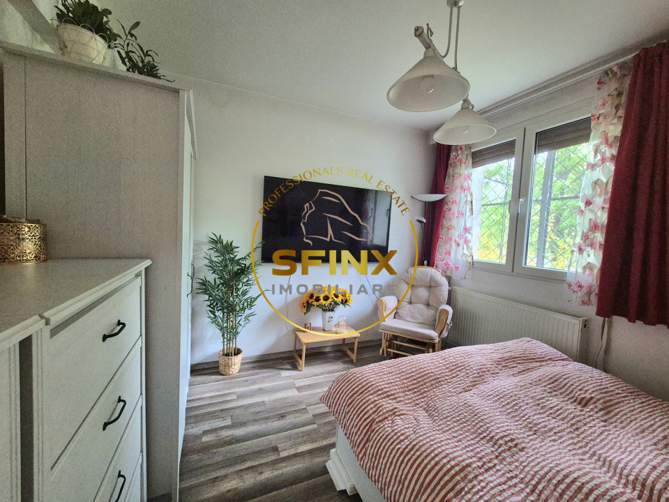 3 camere Titan/ parter/ bloc 4 etaje/ balcon/ centrala termica/ renovat