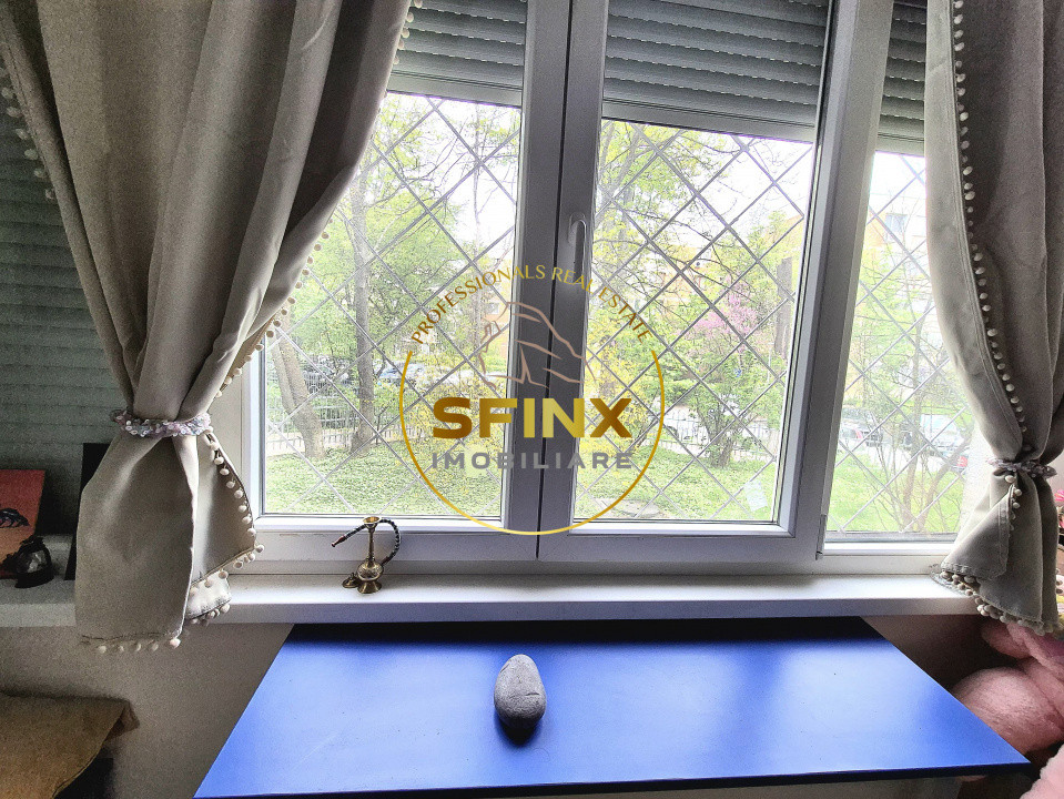 3 camere Titan/ parter/ bloc 4 etaje/ balcon/ centrala termica/ renovat